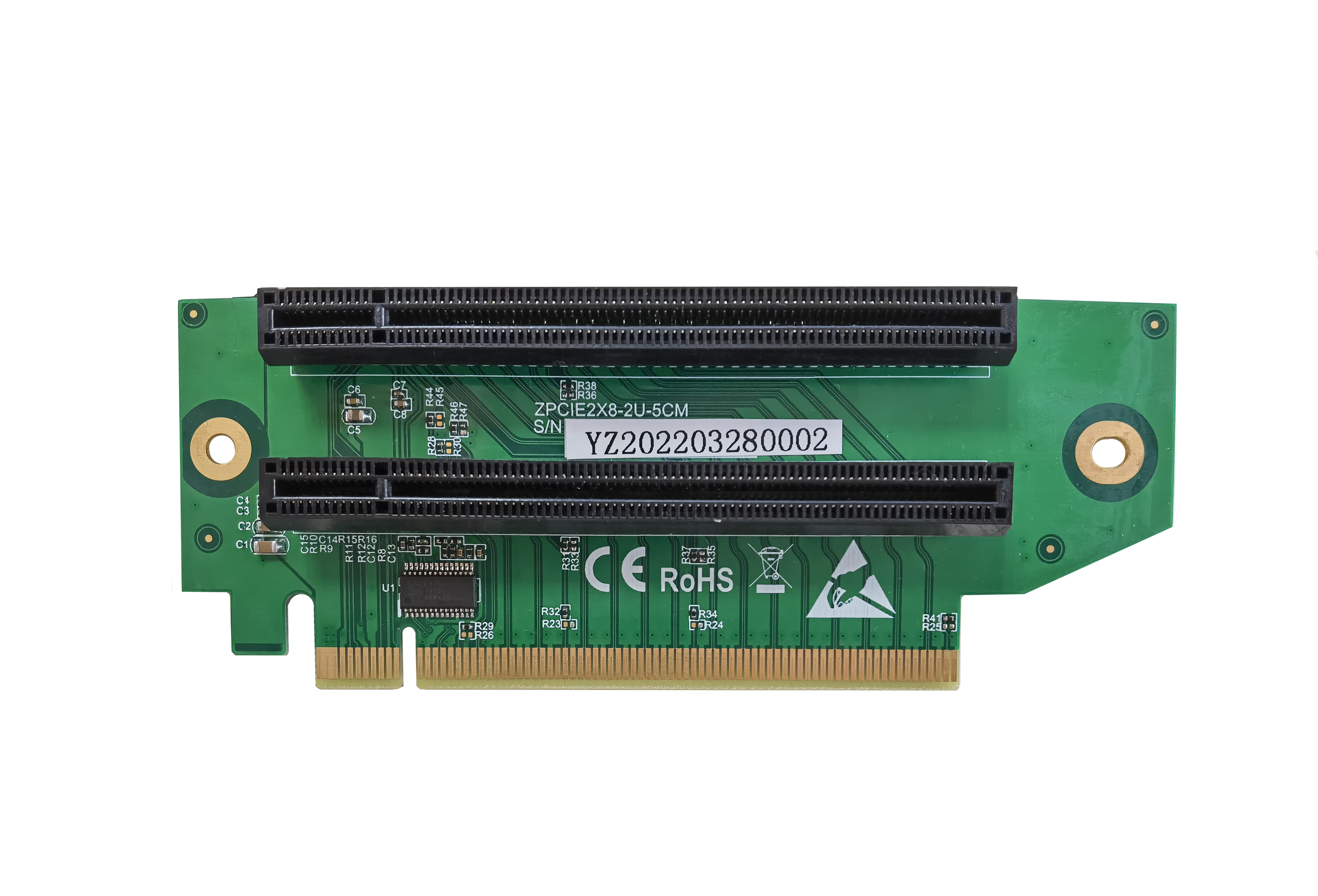 ZPCIE2X8-2U-5CM